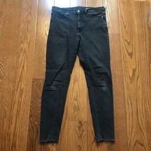 Banana Republic high rise skinny size 31 long